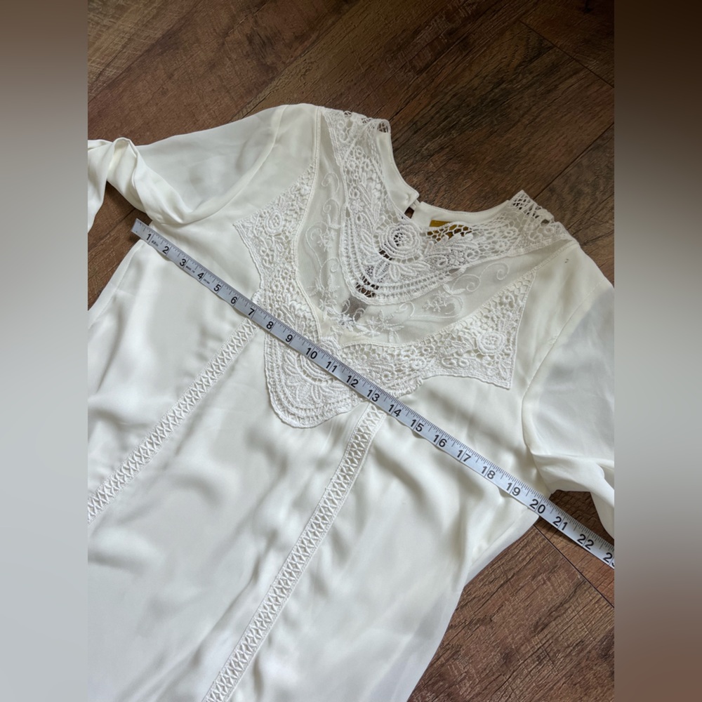 Wrangler NWOT‎ lace long sleeved dress women’s size large - Picture 7 of 14